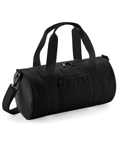 Bagbase Mini barrel bag B140S - Black Black One size - Customisable Bags