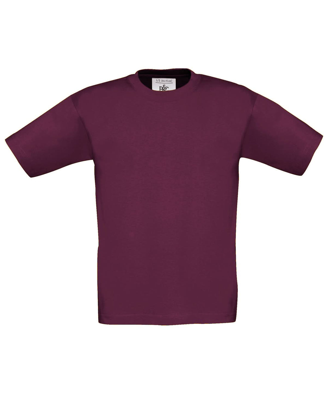 B&amp;C Collection Exact 150 kids Burgundy B150B - Burgundy - Customisable T-Shirts