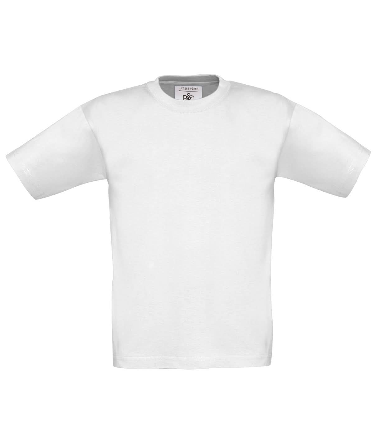 B&amp;C Collection Exact 150 kids White B150B - White - Customisable T-Shirts