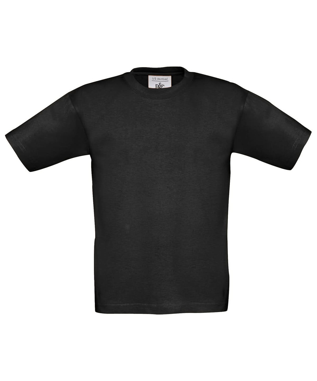 B&amp;C Collection Exact 190 kids B190B - Black - Customisable T-Shirts