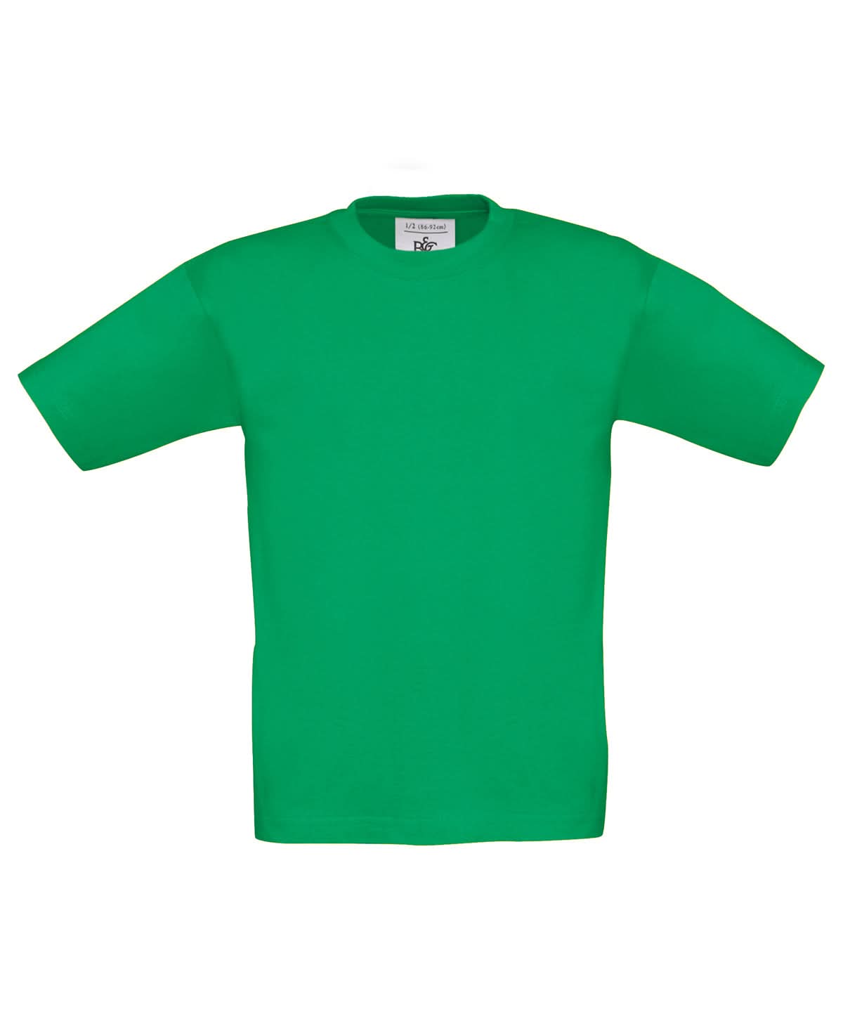 B&amp;C Collection Exact 190 kids B190B - Kelly Green - Customisable T-Shirts