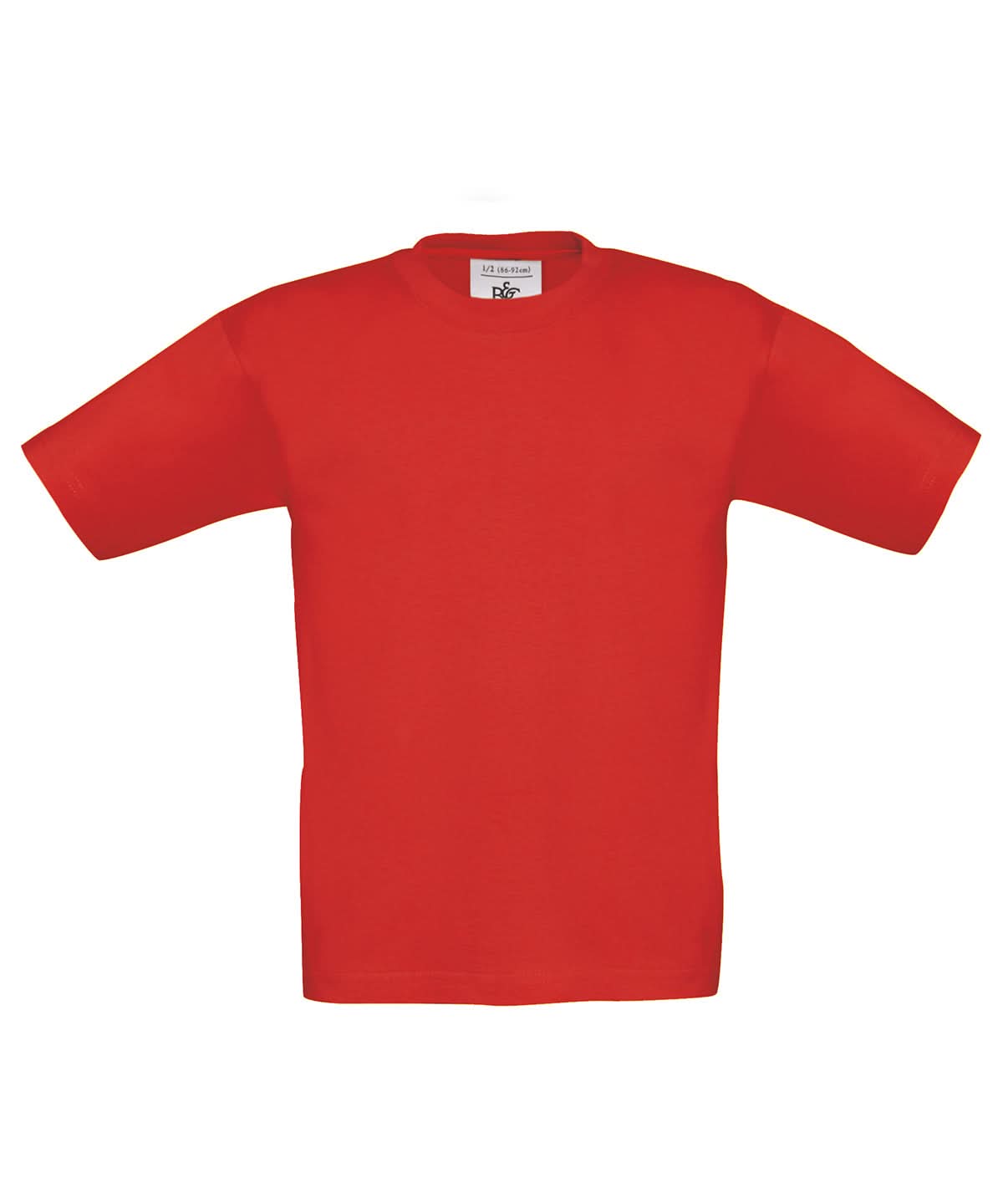 B&amp;C Collection Exact 190 kids B190B - Red - Customisable T-Shirts