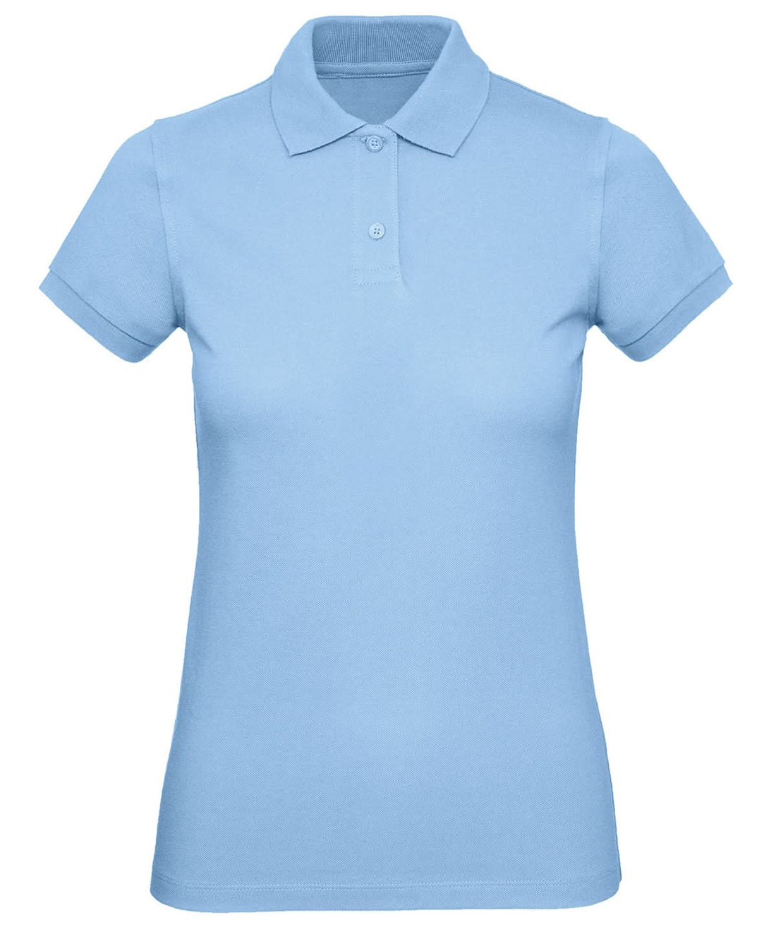 B&amp;C Collection Inspire Polo women Sky Blue B260F - Sky Blue - Customisable Polos