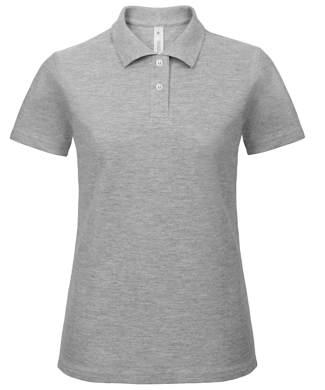 B&amp;C Collection ID 001 polo women Heather Grey B306F - Heather Grey - Customisable Polos