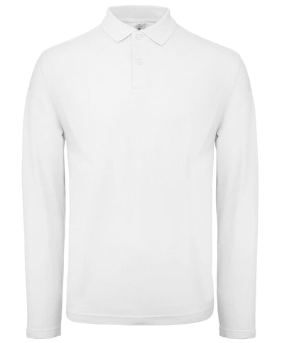 B&amp;C Collection ID001 LSL BA290 - White - Customisable Polos