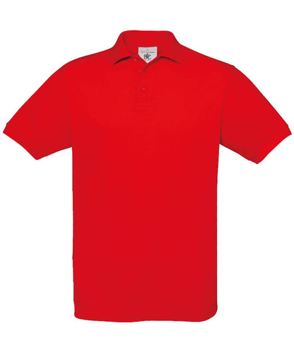 B&amp;C Collection Safran BA301 - Red - Customisable Polos