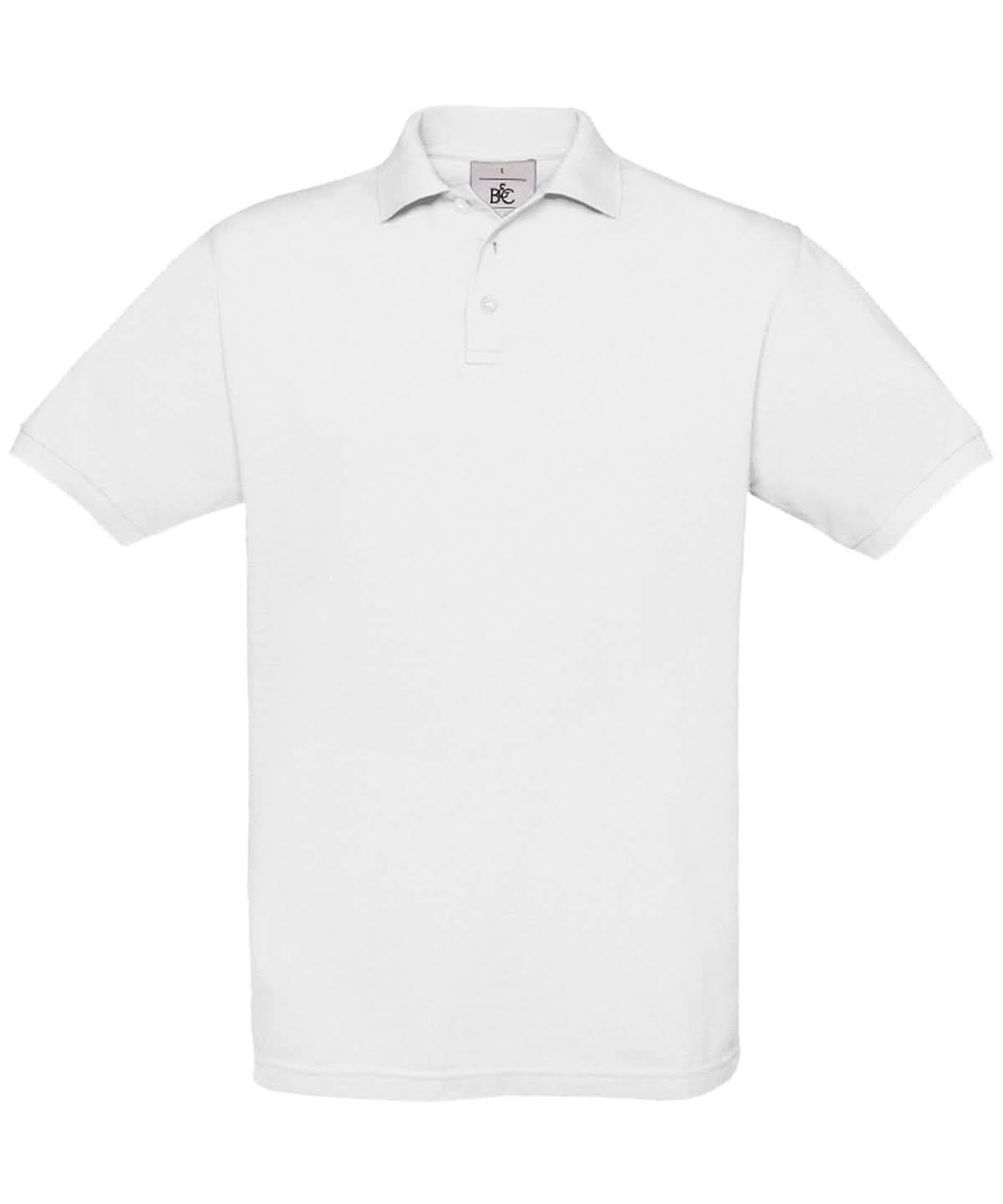 B&amp;C Collection Safran BA301 - White - Customisable Polos
