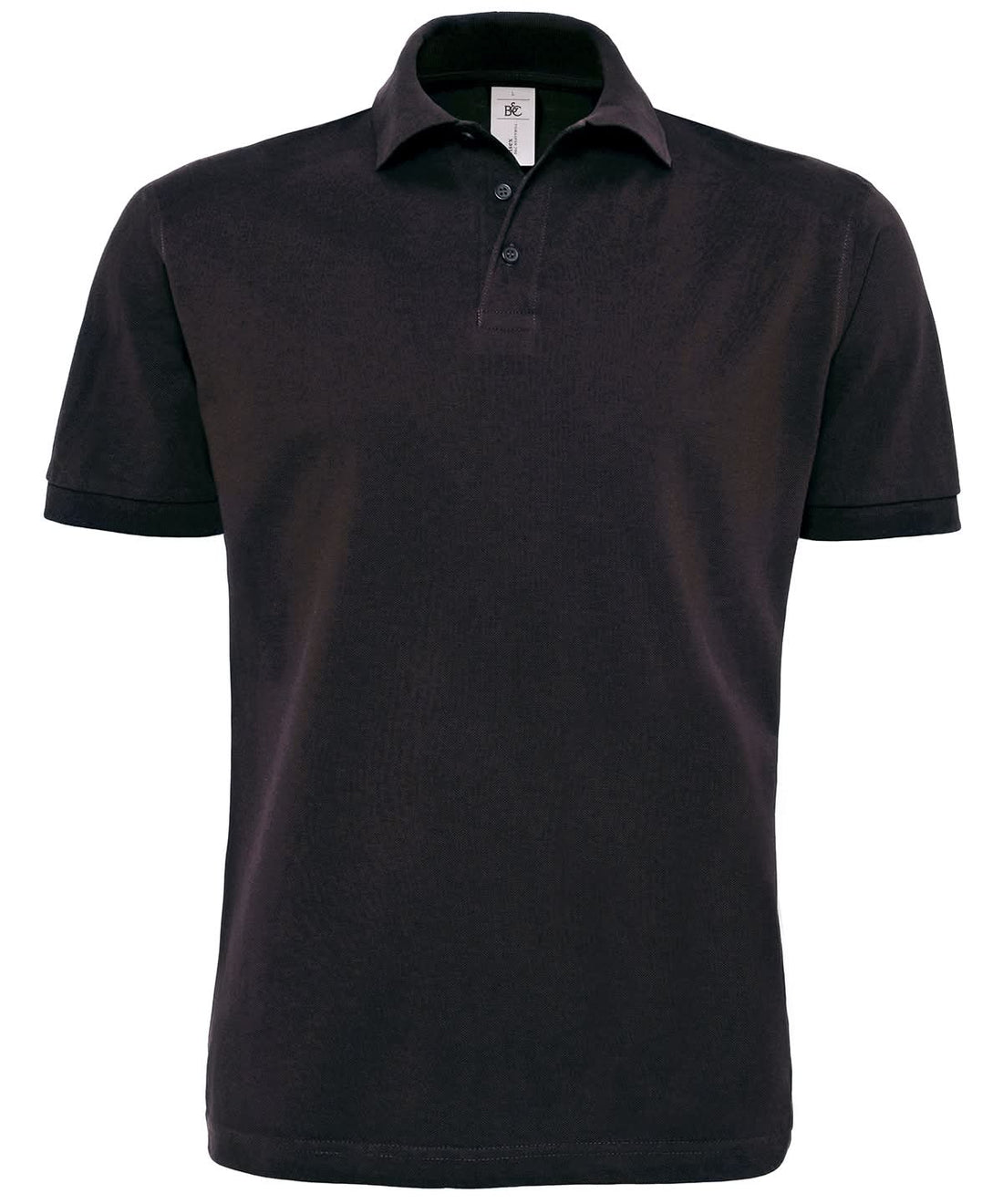 B&amp;C Collection Heavymill BA305 - Black - Customisable Polos