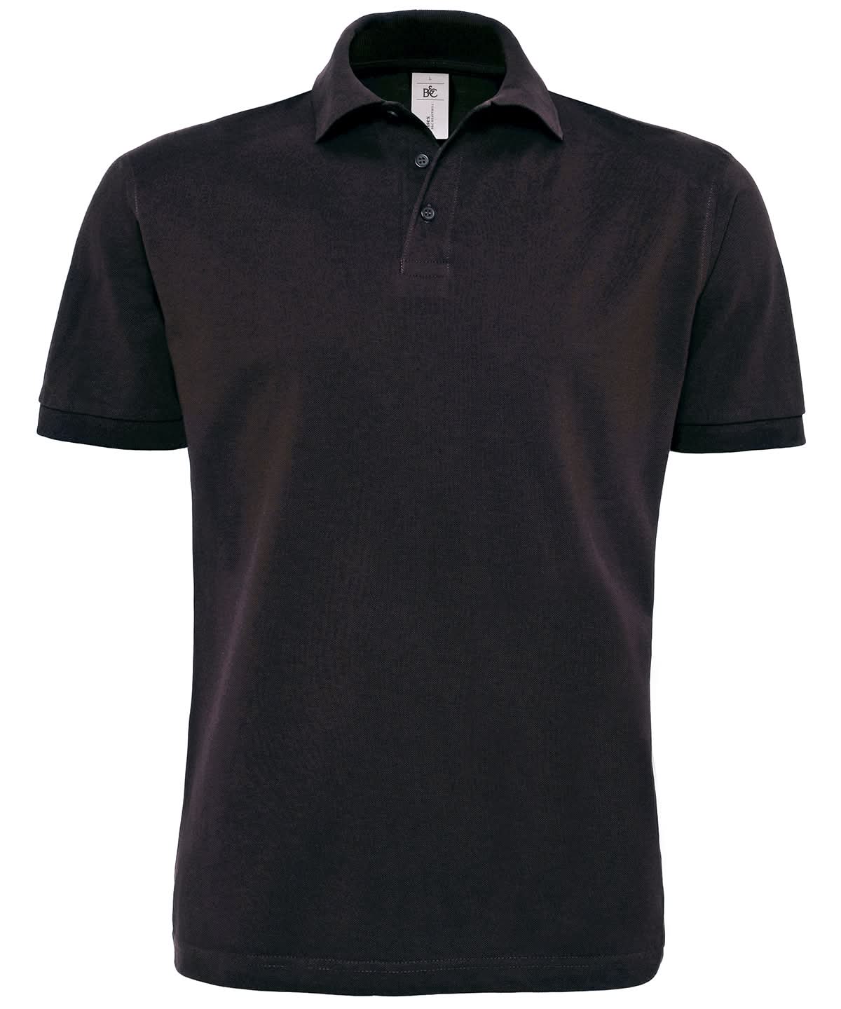 B&amp;C Collection Heavymill BA305 - Black - Customisable Polos