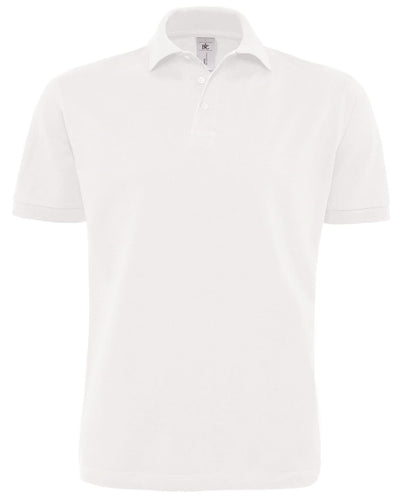 B&amp;C Collection Heavymill BA305 - White - Customisable Polos
