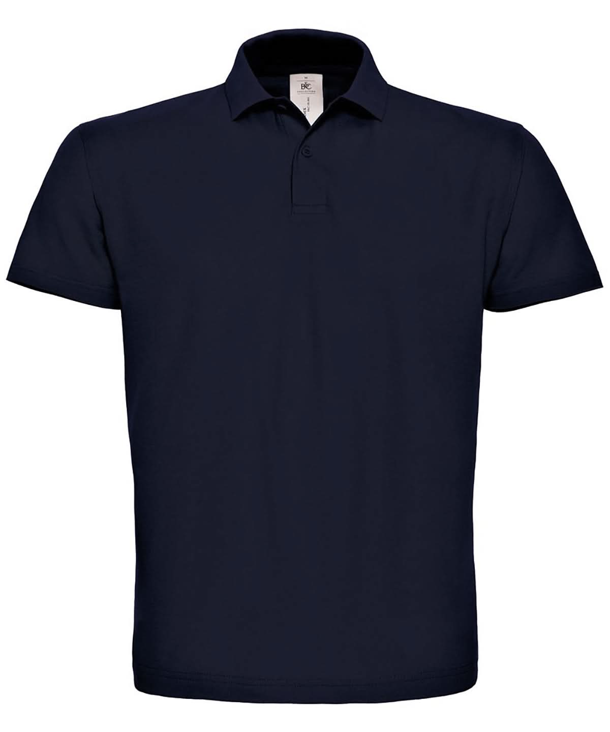 B&amp;C Collection ID 001 polo Navy BA306 - Navy - Customisable Polos