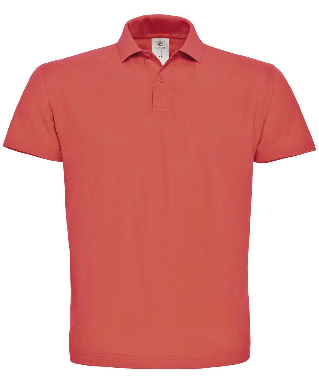 B&amp;C Collection ID 001 polo Pixel Coral BA306 - Pixel Coral - Customisable Polos