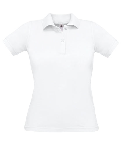 B&amp;C Collection Safran pure women BA370 - White - Customisable Polos