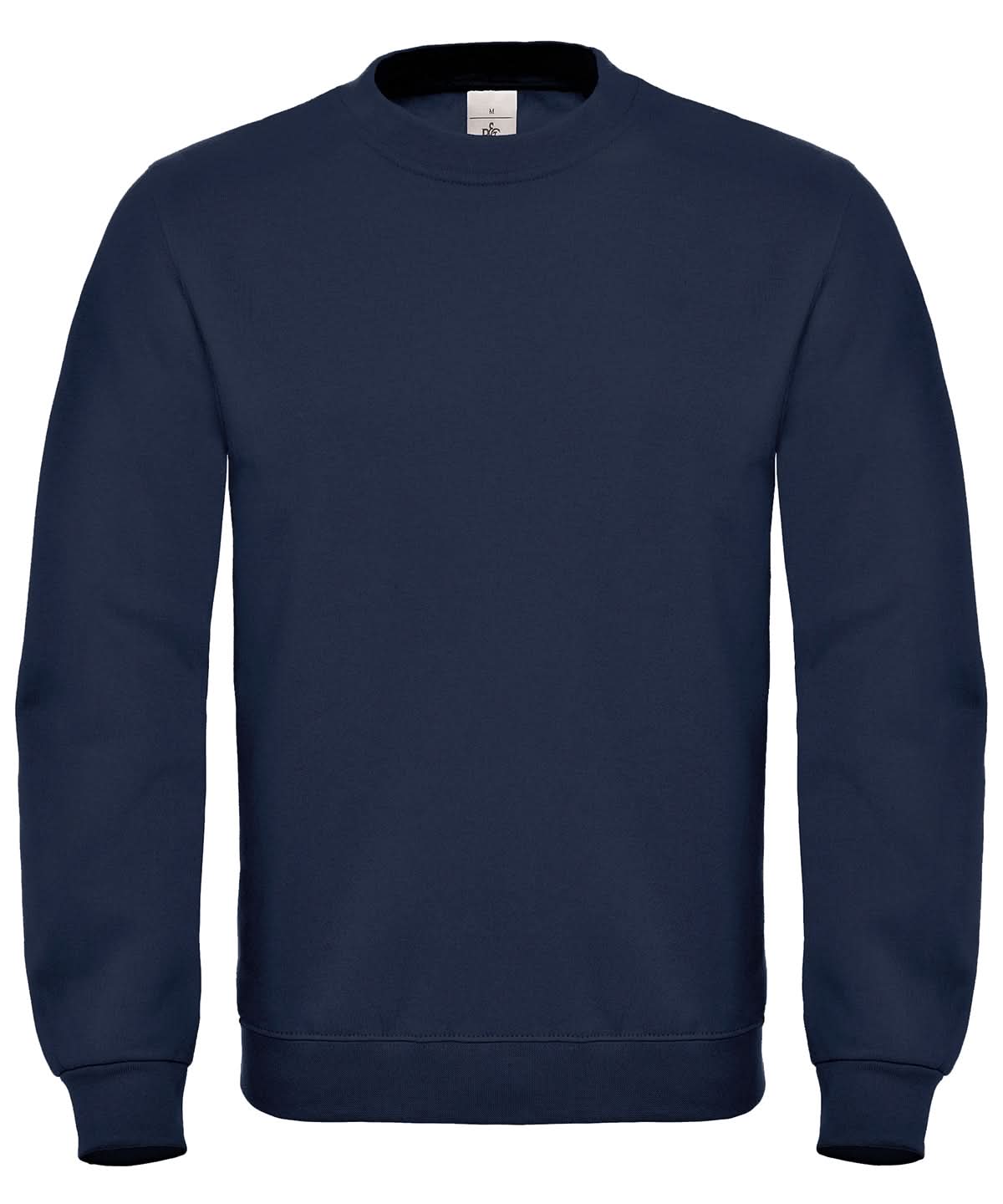 B&amp;C Collection ID002 Sweatshirt BA404 - Navy - Customisable Sweatshirts