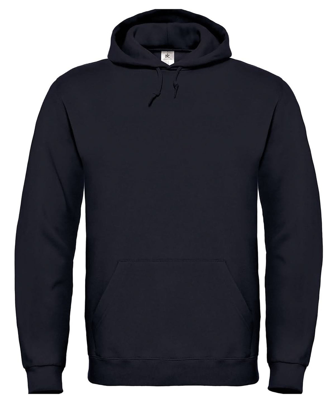 B&amp;C Collection Hooded sweatshirt BA405 - Black - Customisable Sweatshirts