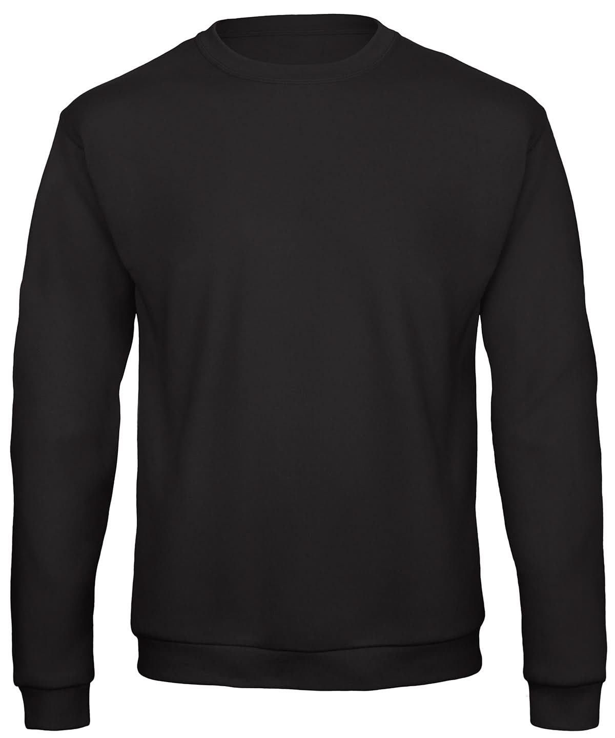 B&amp;C Collection ID202 5050 sweatshirt BA409 - Black - Customisable Sweatshirts