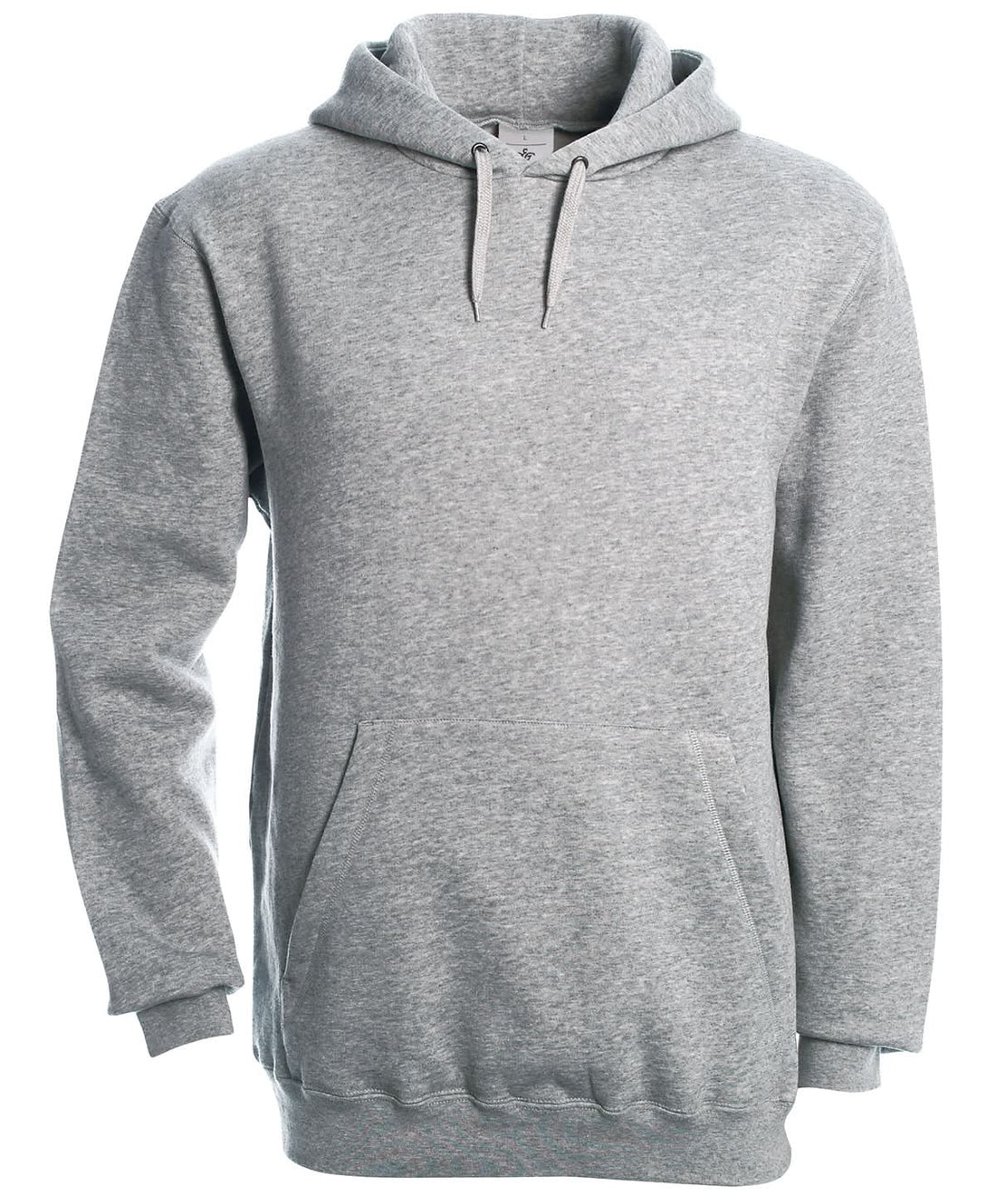 B&amp;C Collection Hooded sweatshirt BA420 - Heather Grey - Customisable Sweatshirts