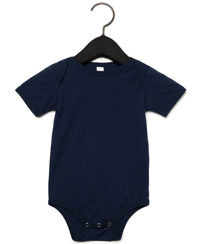 Bella Canvas Baby Jersey short sleeve one piece be209 - Navy - Customisable Bodysuits
