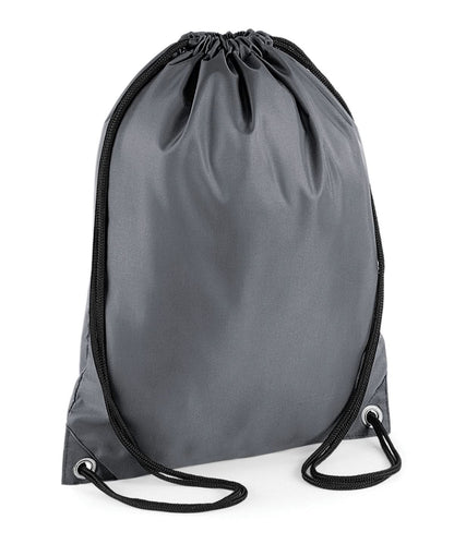 Bagbase Budget gymsac BG005 - Graphite Grey One size - Customisable Bags