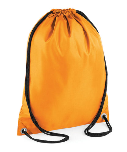 Bagbase Budget gymsac BG005 - Orange One size - Customisable Bags