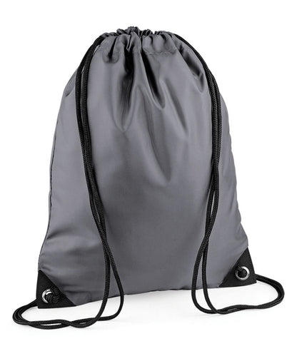 Bagbase Premium gymsac BG010 - Graphite Grey One size - Customisable Bags