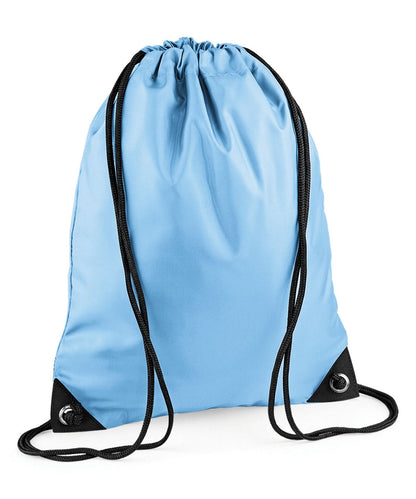 Bagbase Premium gymsac BG010 - Sky Blue One size - Customisable Bags