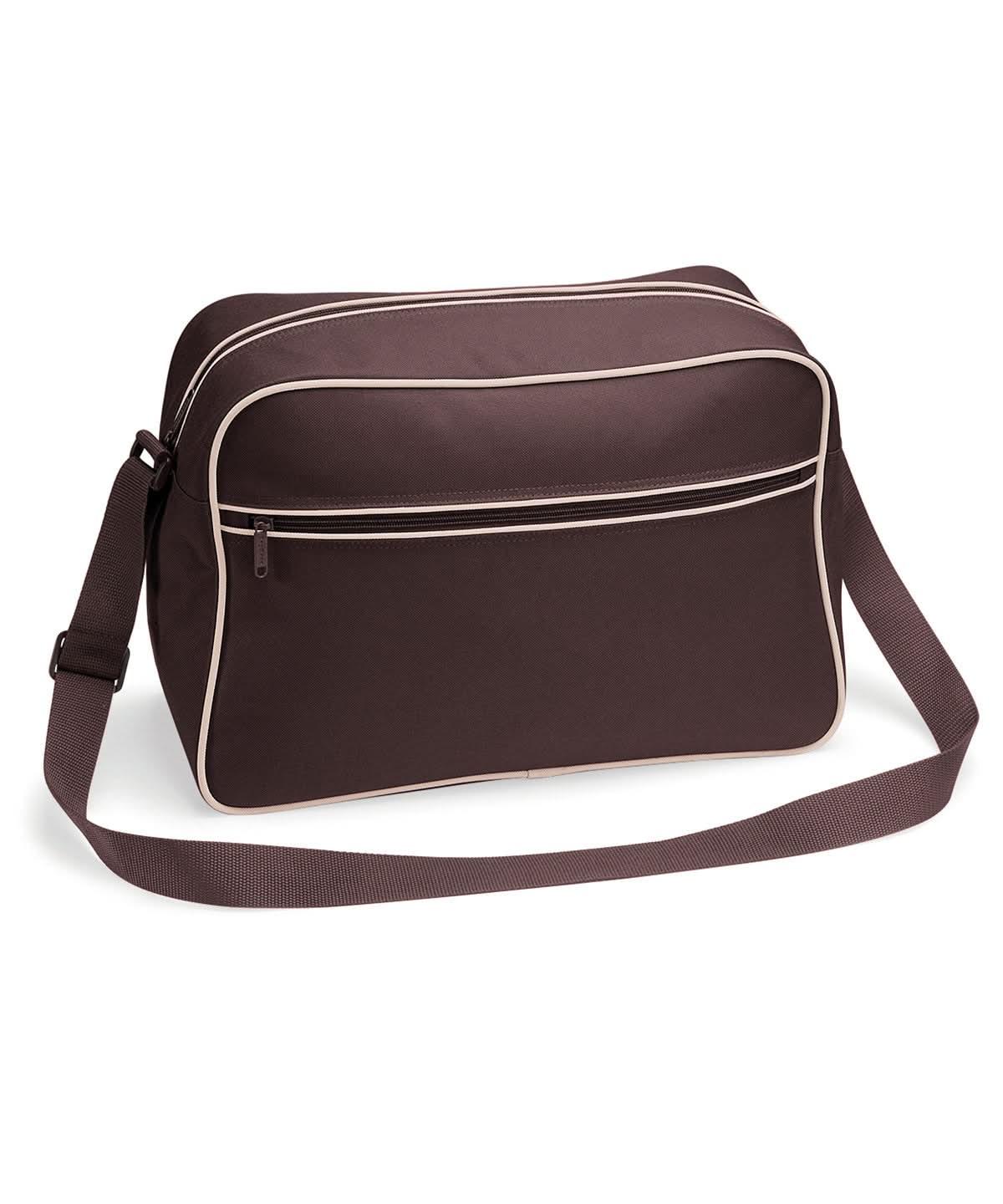 Bagbase Retro shoulder bag BG014 - Chocolate Sand One size - Customisable Bags
