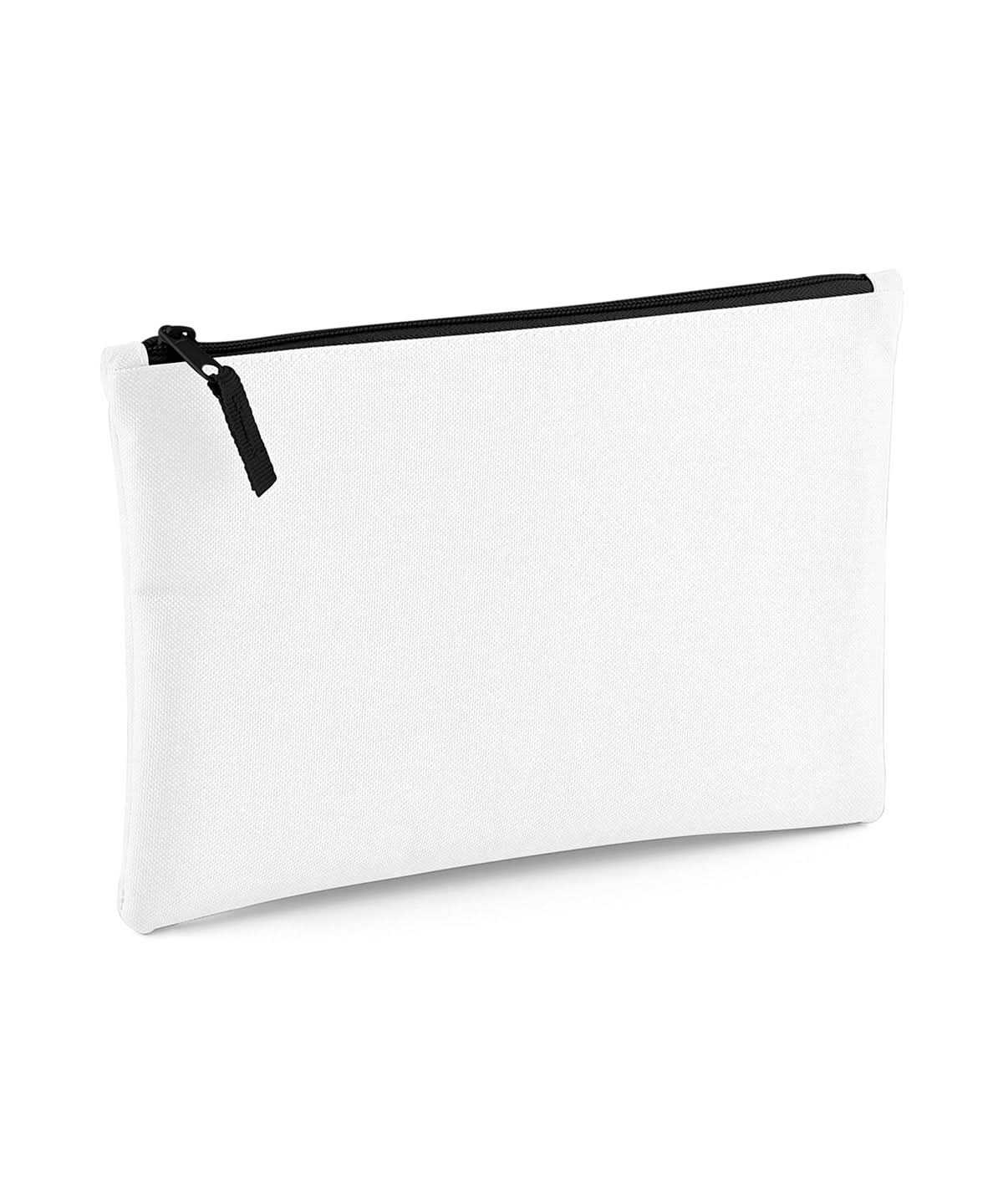 Bagbase Grab pouch BG038 - White Black One size - Customisable Bags