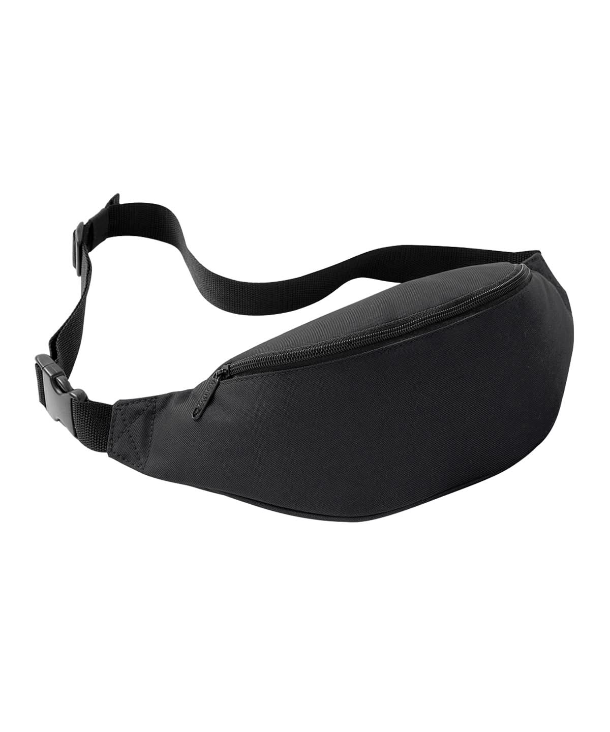 Bagbase Belt bag BG042 - Black One size - Customisable Bags