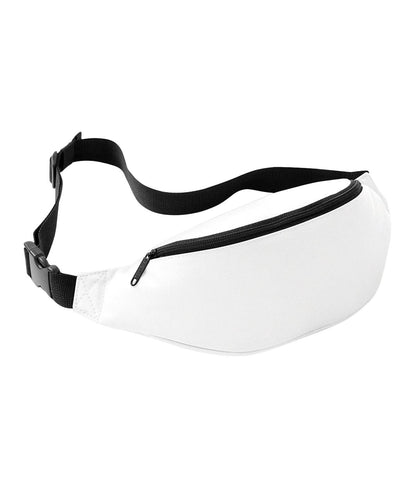 Bagbase Belt bag BG042 - White One size - Customisable Bags