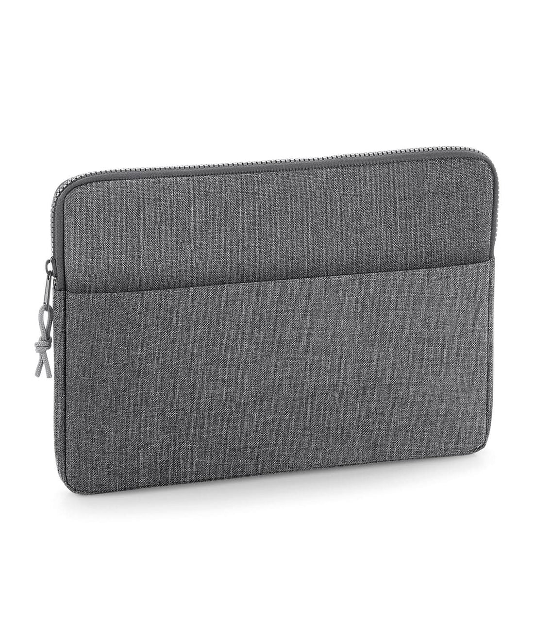 Bagbase Essential 13 laptop case BG067 - Grey Marl One size - Customisable Laptop Cases