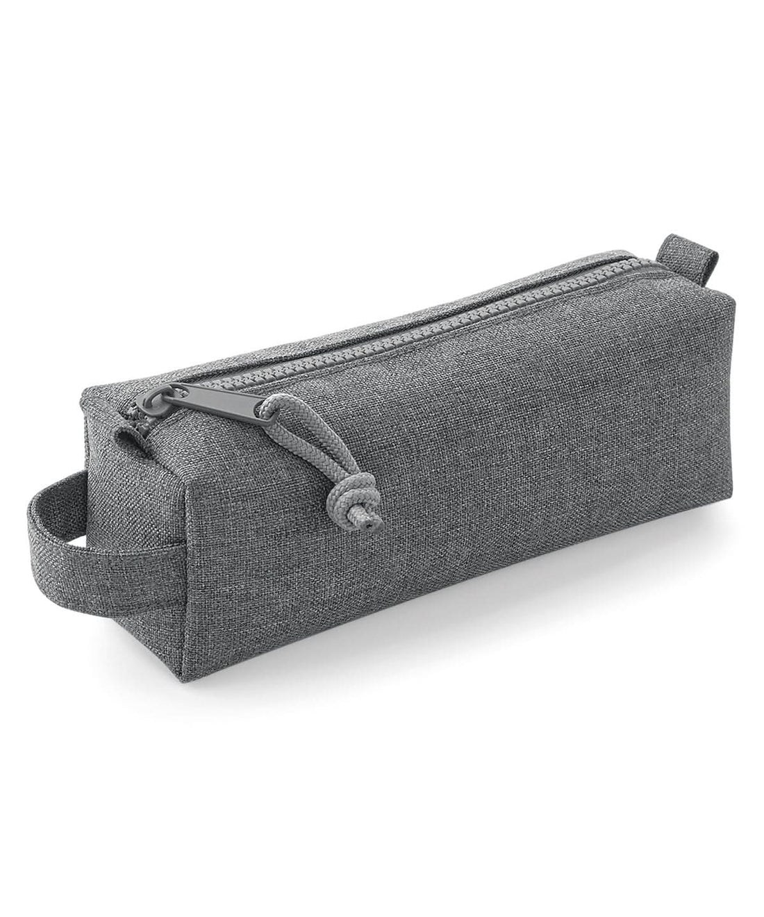 Bagbase Essential pencilaccessory case BG069 - Grey Marl One size - Customisable Pencil Cases