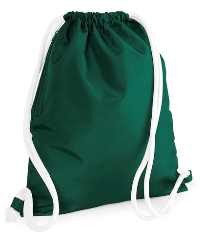 Bagbase Icon gymsac BG110 - Bottle Green One size - Customisable Bags