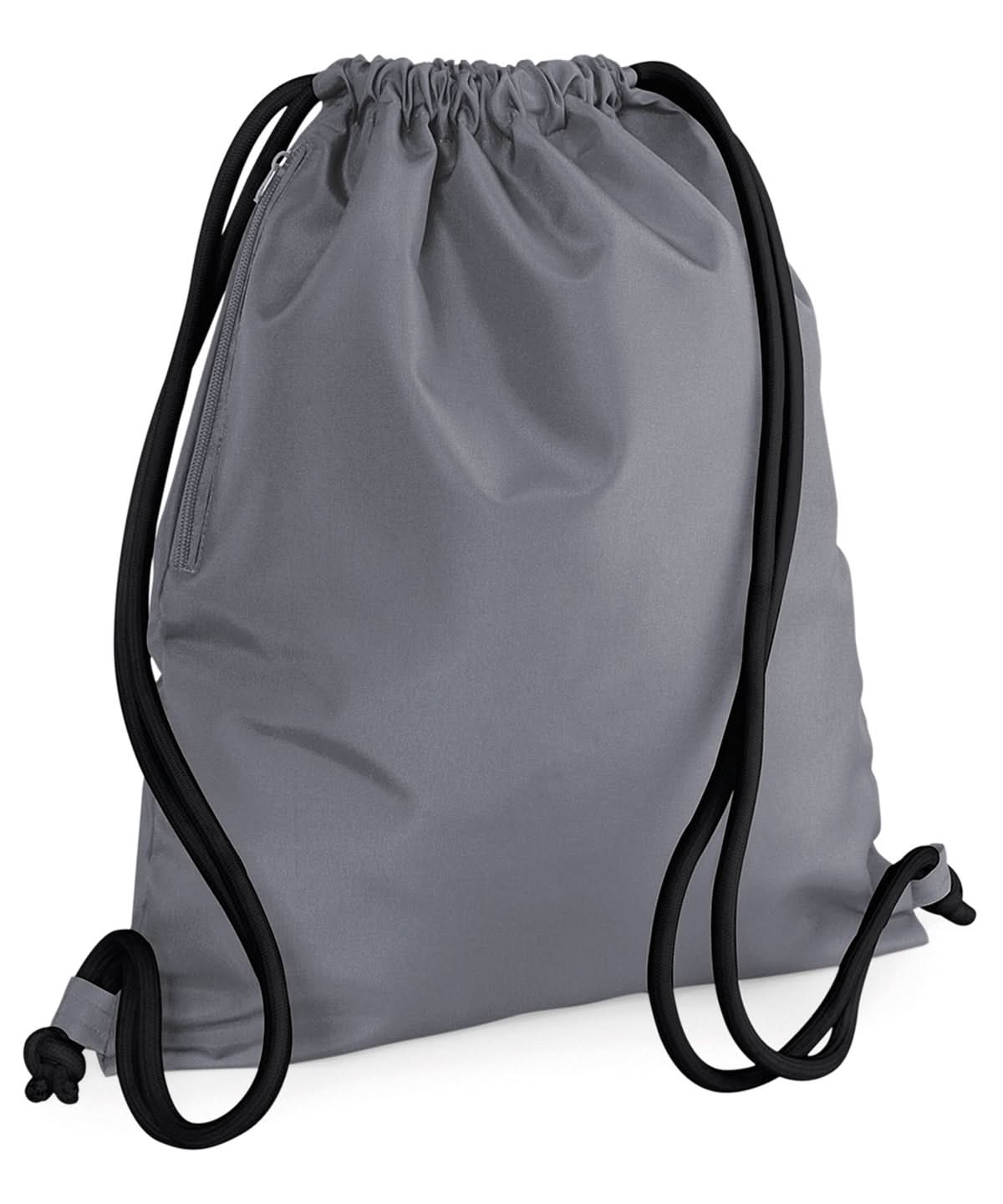 Bagbase Icon gymsac BG110 - Graphite Grey Black One size - Customisable Bags