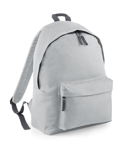 Bagbase Original fashion backpack BG125 - Light Grey Graphite Grey One size - Customisable Bags