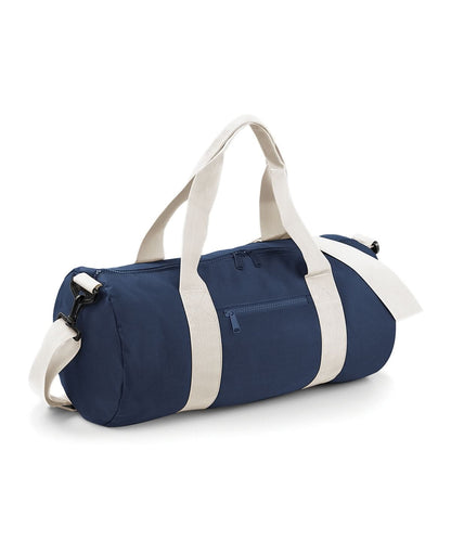 Bagbase Original barrel bag BG140 - French Navy Off White One size - Customisable Bags