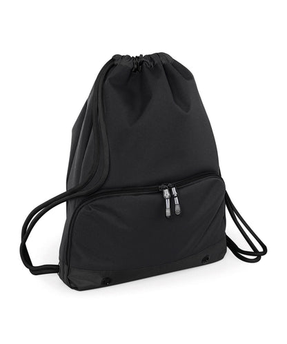 Bagbase Athleisure gymsac BG542 - Black Black One size - Customisable Bags