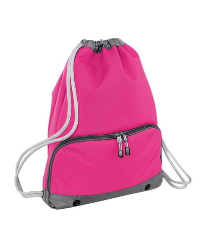 Bagbase Athleisure gymsac BG542 - Fuchsia One size - Customisable Bags