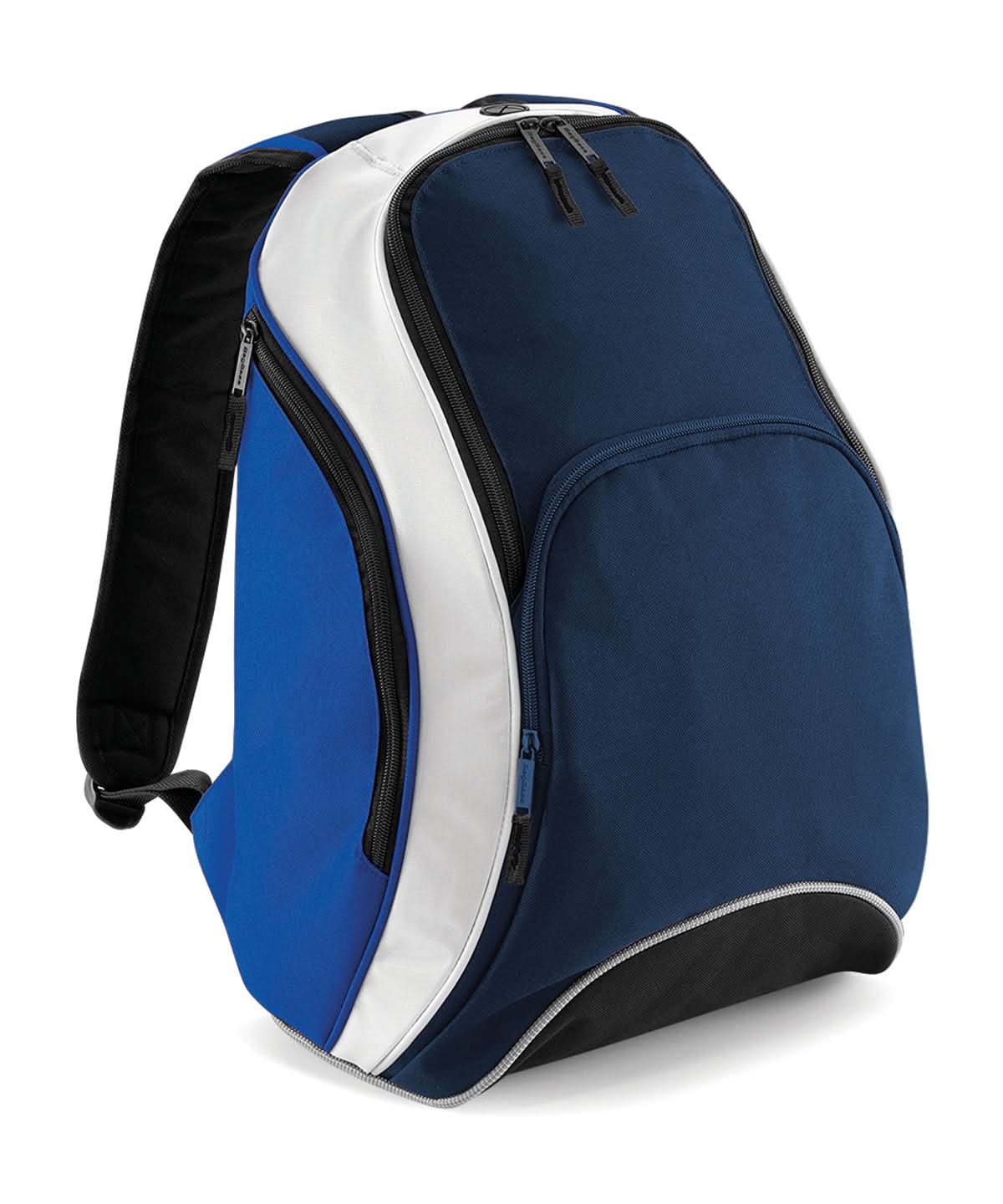 Bagbase Teamwear backpack BG571 - French Navy Bright Royal White One size - Customisable Bags
