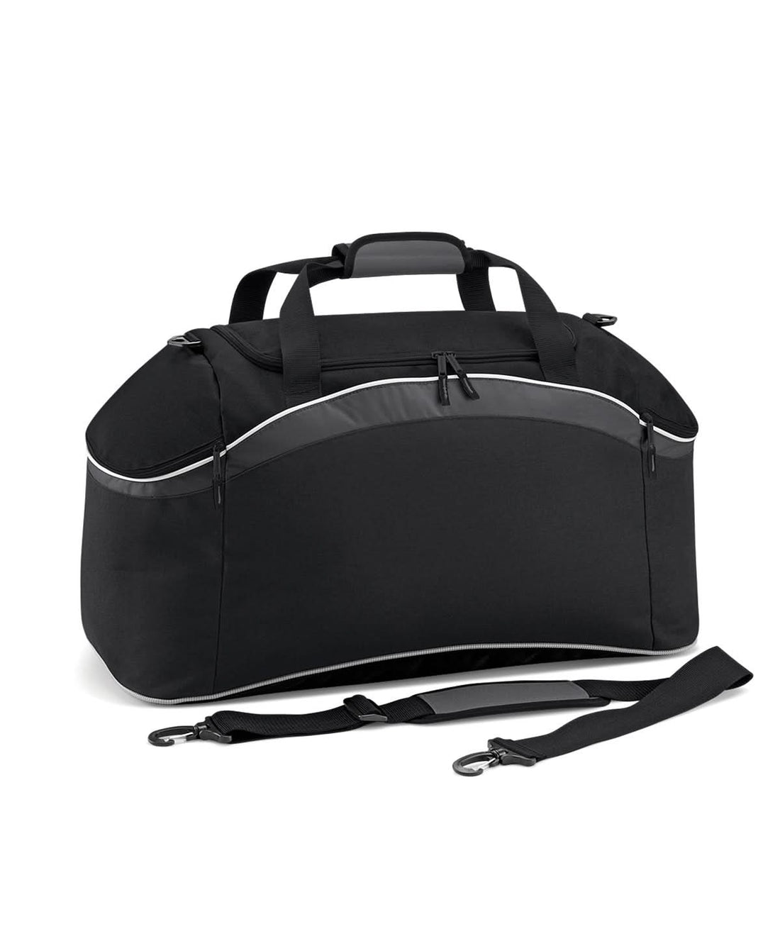 Bagbase Teamwear holdall BG572 - Black Graphite Grey White One size - Customisable Bags