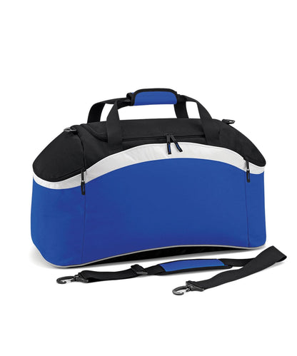 Bagbase Teamwear holdall BG572 - Bright Royal Black White One size - Customisable Bags