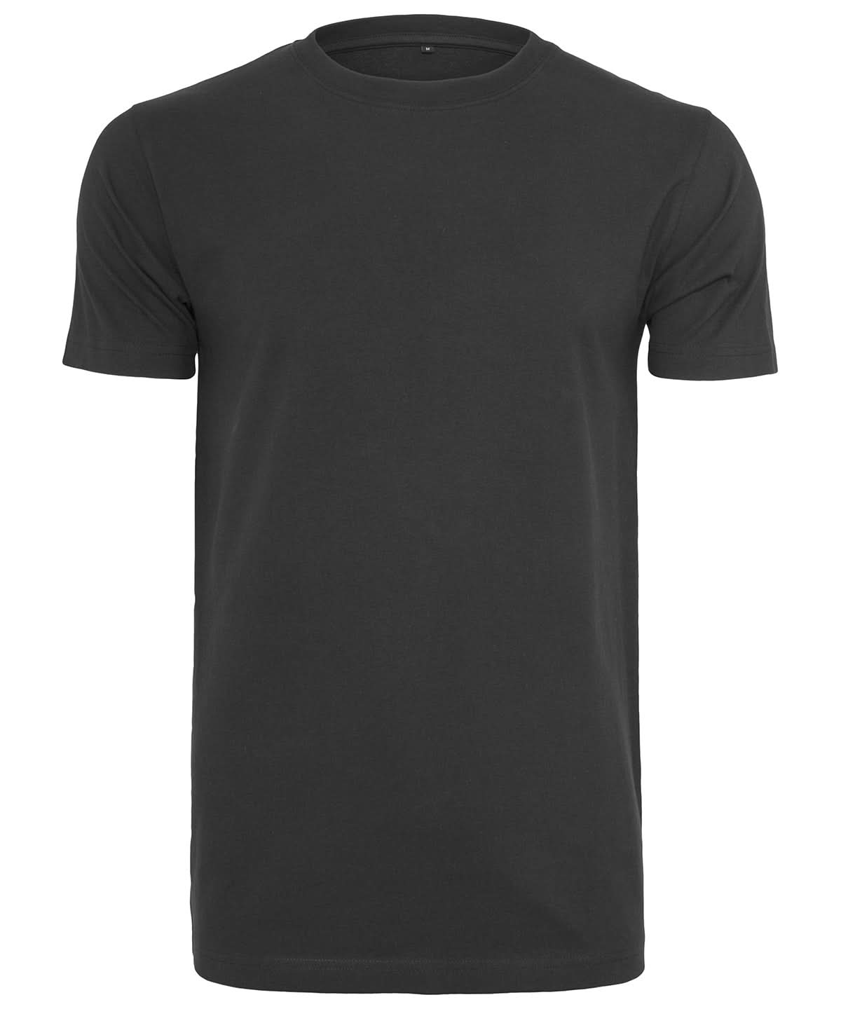 Build Your Brand BYB T shirt round neck Black BY004 - Black - Customisable T-Shirts