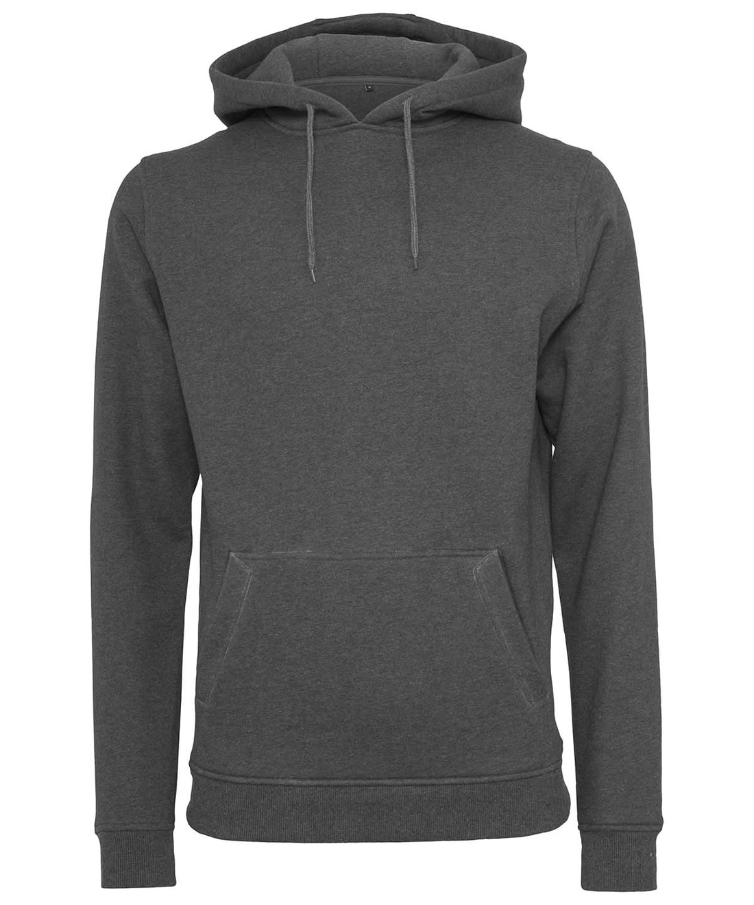 Build Your Brand BYB Heavy hoodie Charcoal BY011 - Charcoal - Customisable Hoodies