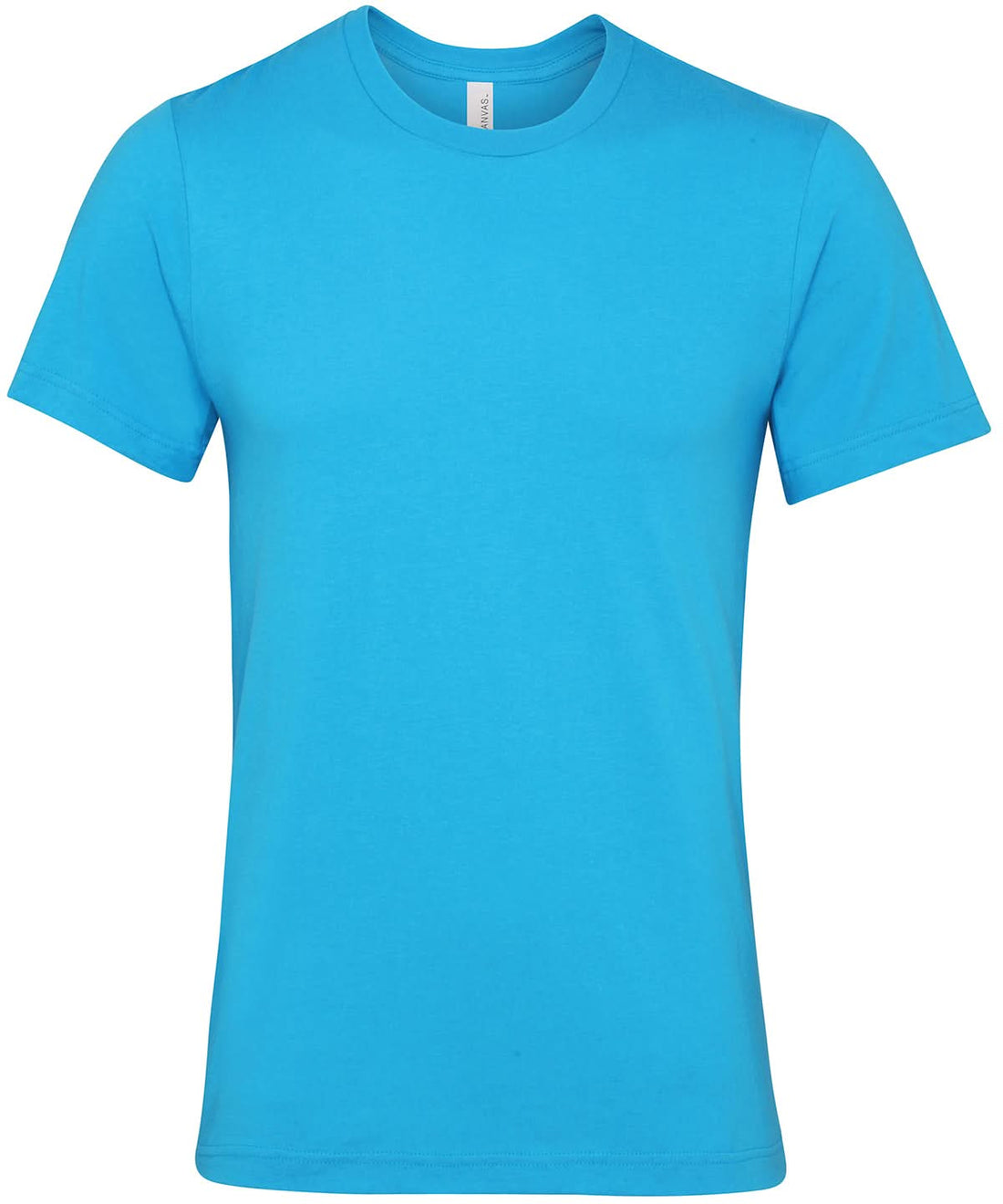Bella Canvas Unisex Jersey crew neck t shirt Aqua CV001 - Aqua - Customisable T-Shirts