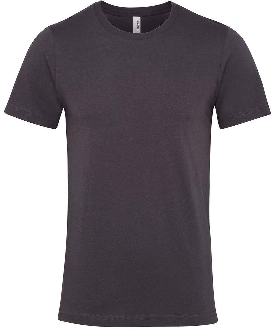 Bella Canvas Unisex Jersey crew neck t shirt Asphalt CV001 - Asphalt - Customisable T-Shirts