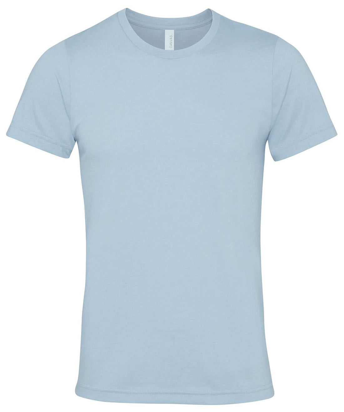 Bella Canvas Unisex Jersey crew neck t shirt Light Blue CV001 - Light Blue - Customisable T-Shirts