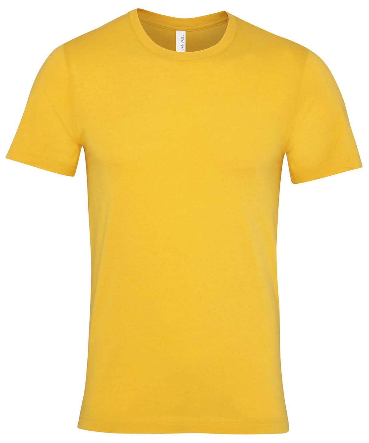 Bella Canvas Unisex Jersey crew neck t shirt Maize Yellow CV001 - Maize Yellow - Customisable T-Shirts