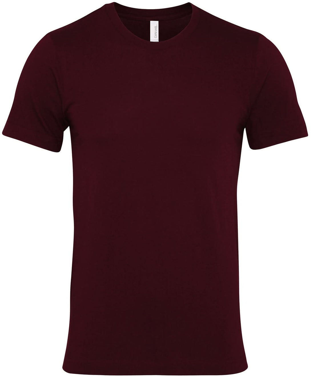 Bella Canvas Unisex Jersey crew neck t shirt Maroon CV001 - Maroon - Customisable T-Shirts