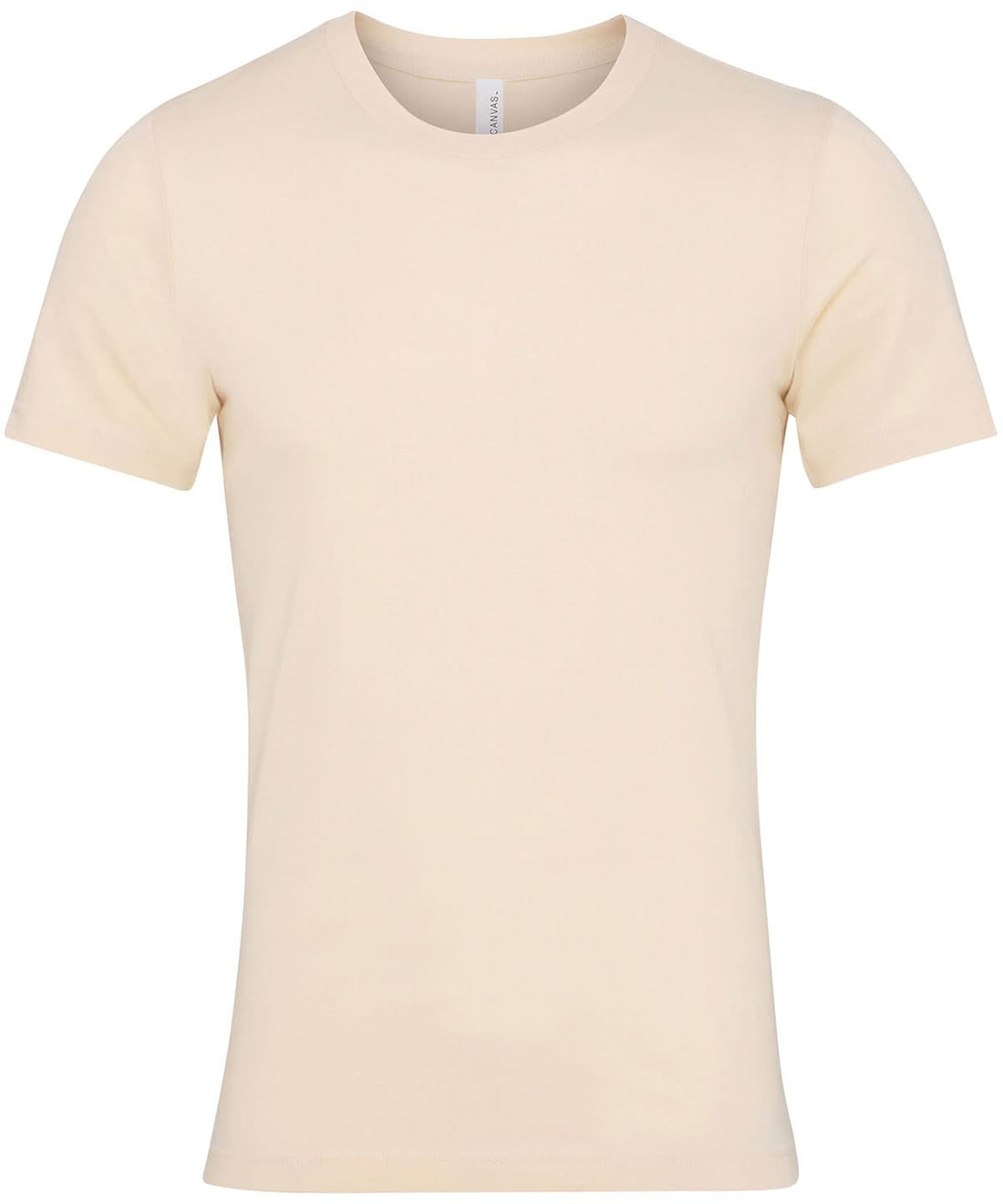 Bella Canvas Unisex Jersey crew neck t shirt Soft Cream CV001 - Soft Cream - Customisable T-Shirts