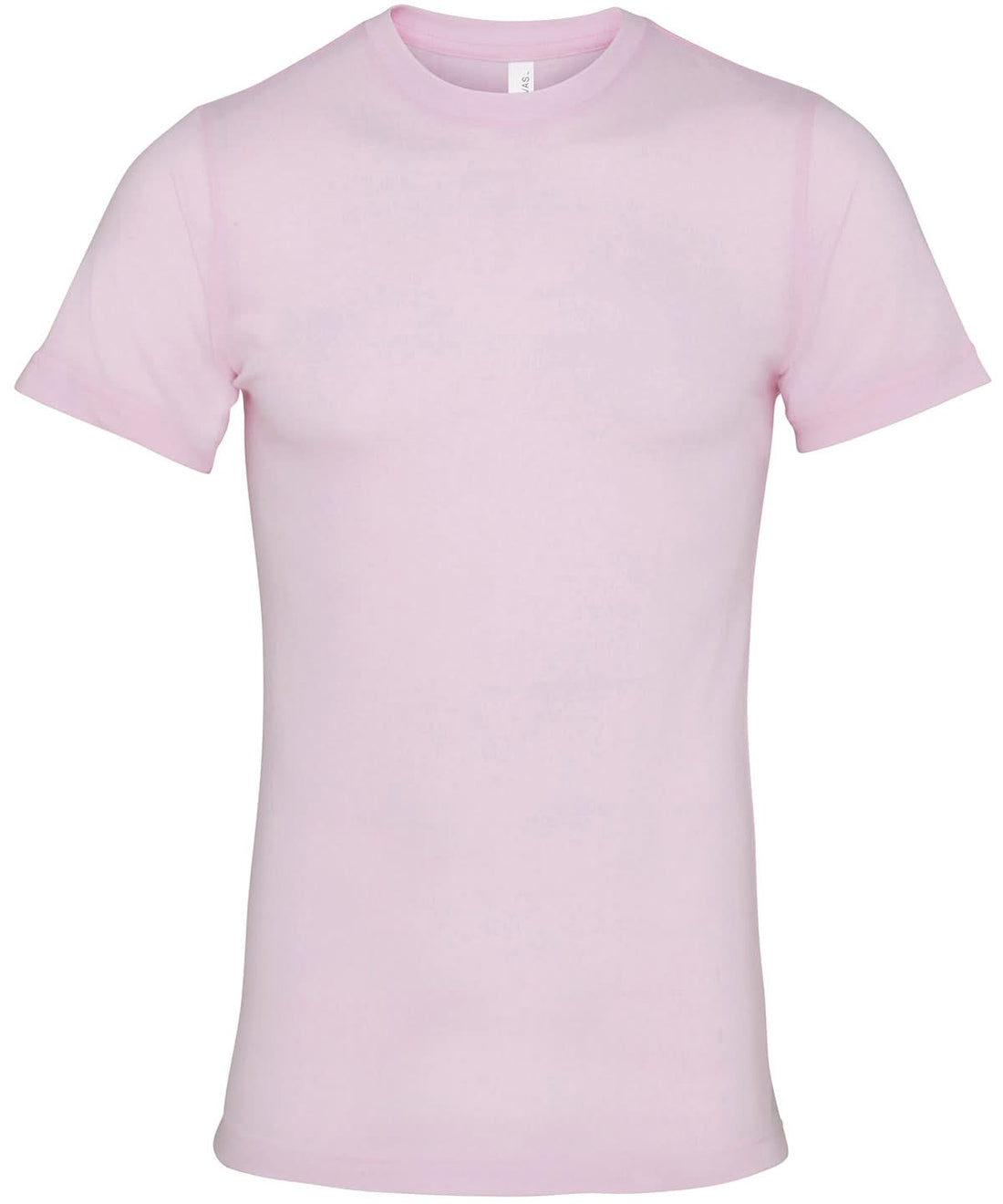 Bella Canvas Unisex Jersey crew neck t shirt Soft Pink CV001 - Soft Pink - Customisable T-Shirts